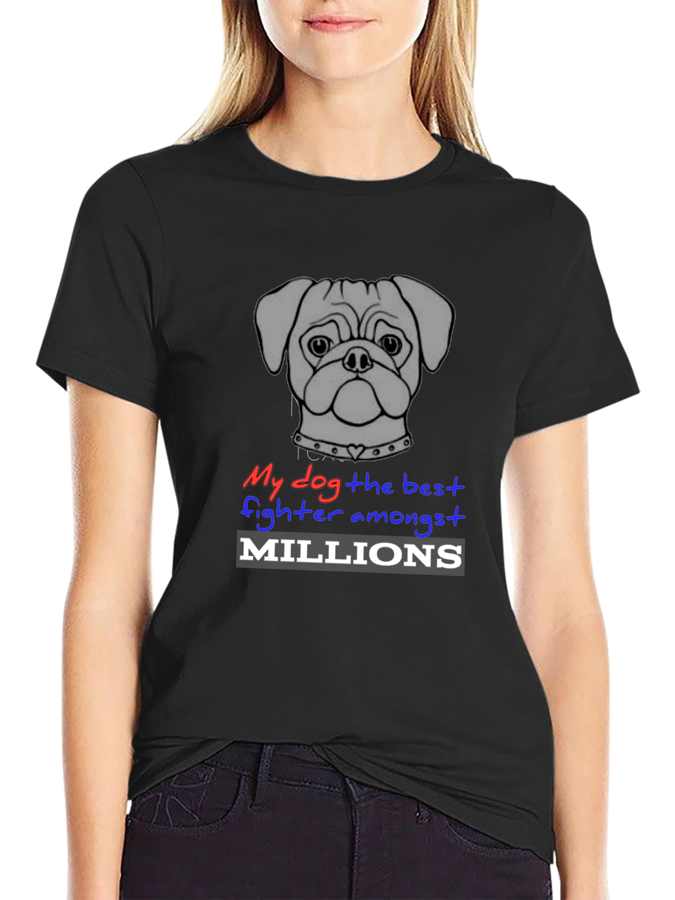 My Dog is The Best Fighter T-Shirt