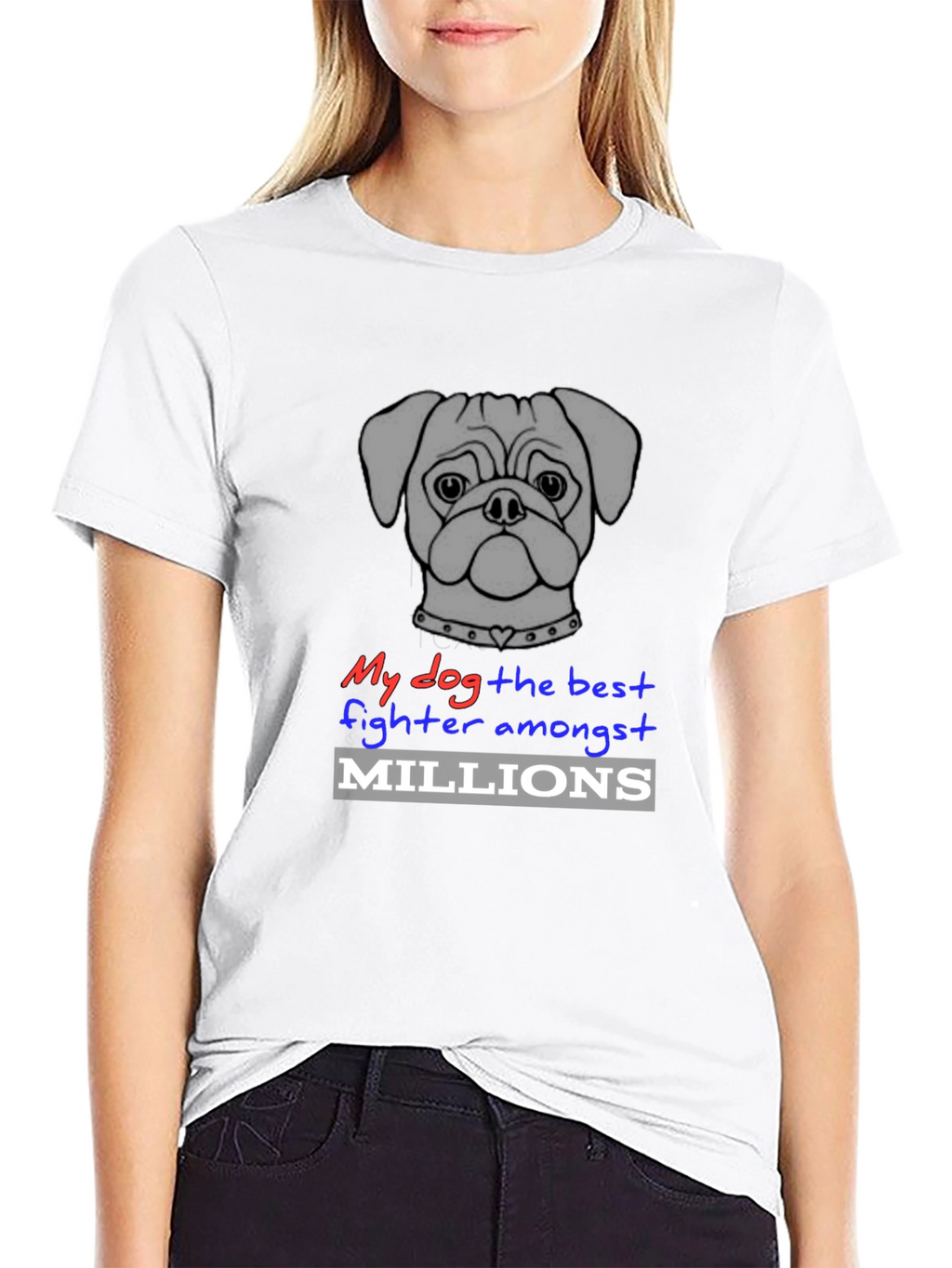My Dog is The Best Fighter T-Shirt