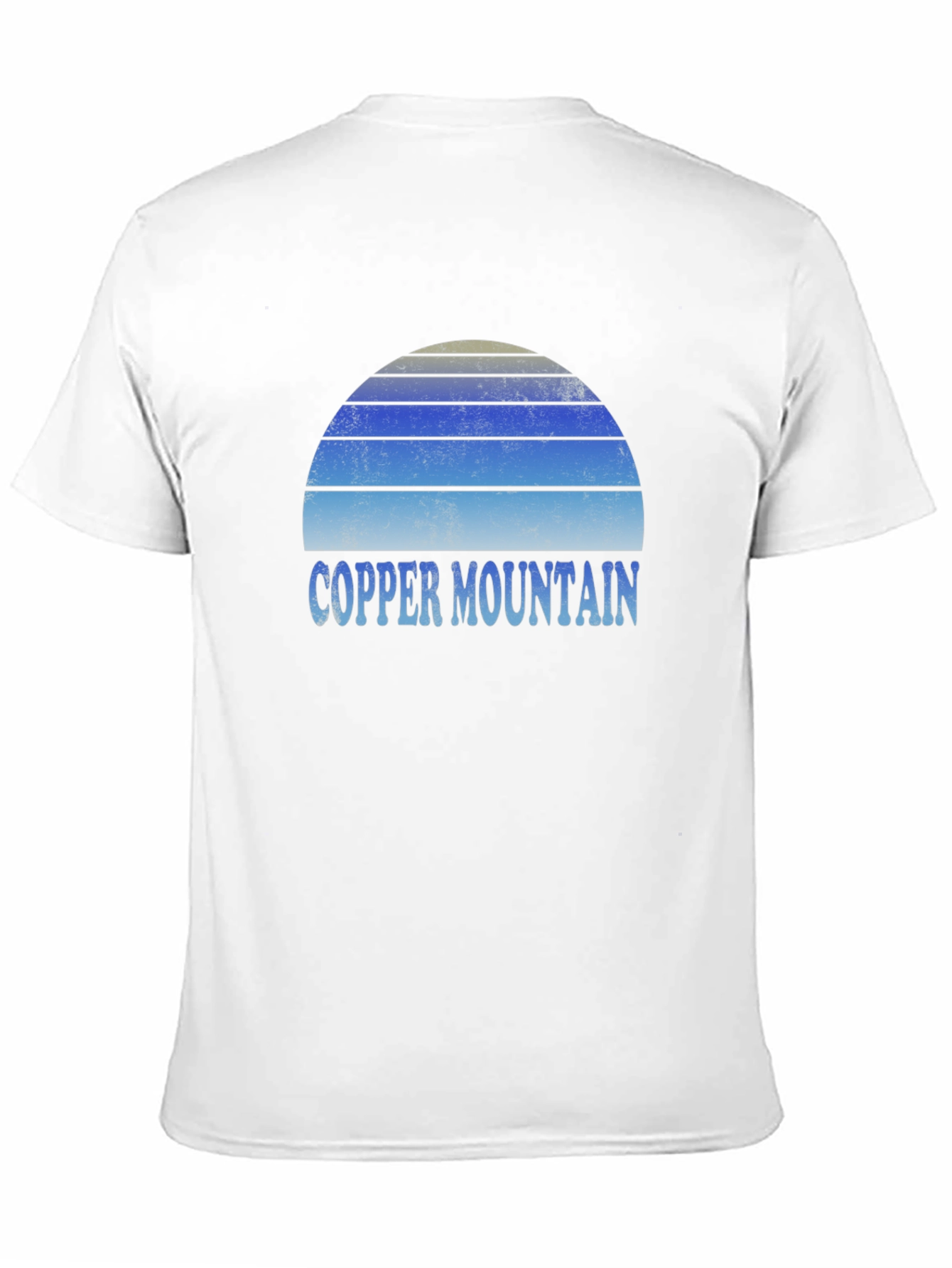 Copper Mountain Retro Sunset Graphic Tee - Black