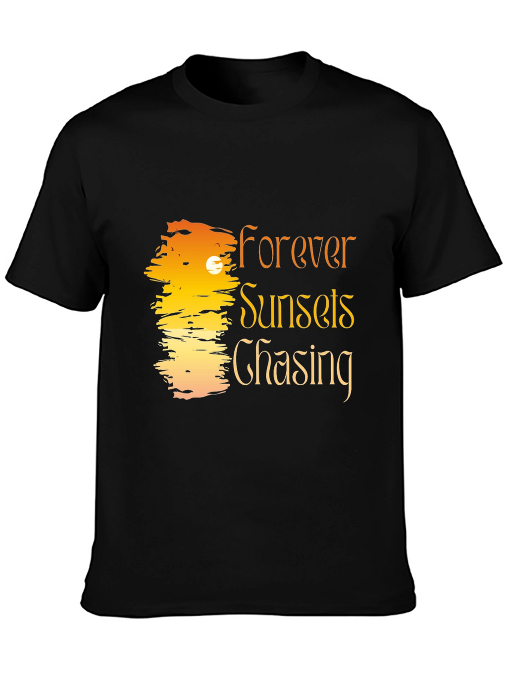 Forever Sunsets Chasing Graphic T-Shirt