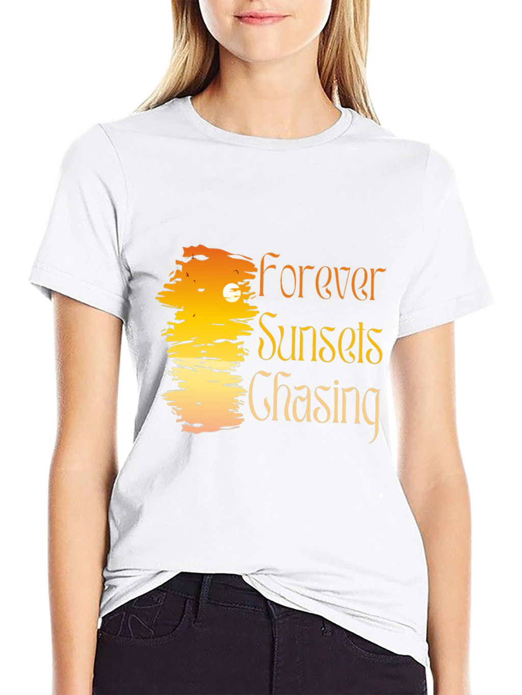 Forever Sunsets Chasing Graphic T-Shirt