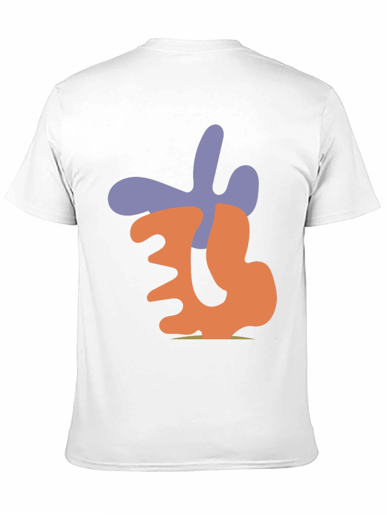 Abstract Graphic Print Black Casual T-Shirt
