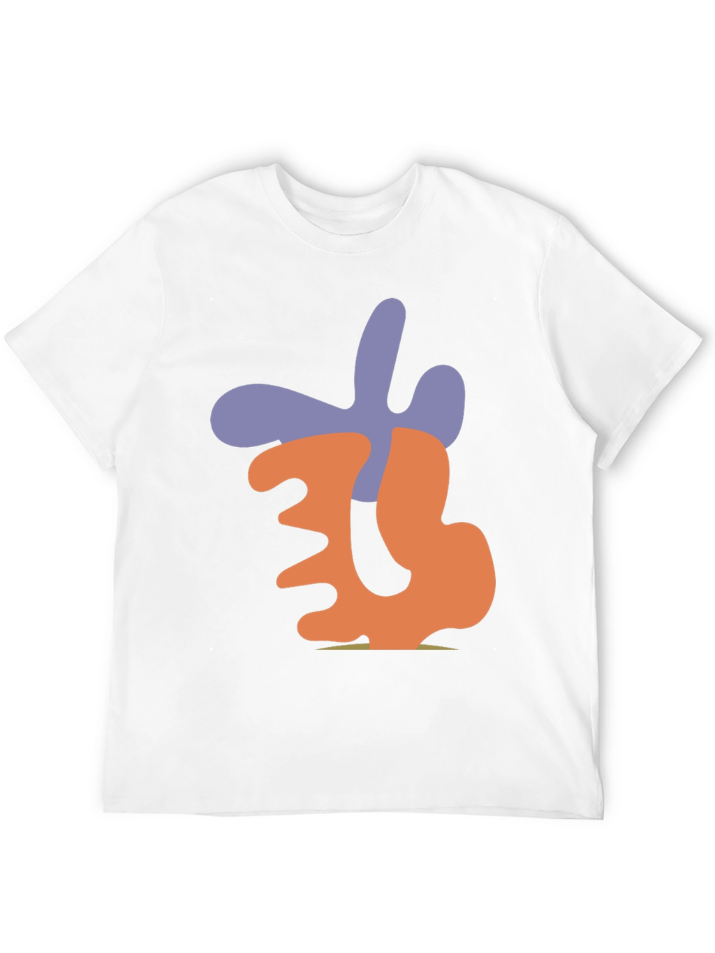 Abstract Graphic Print Black Casual T-Shirt