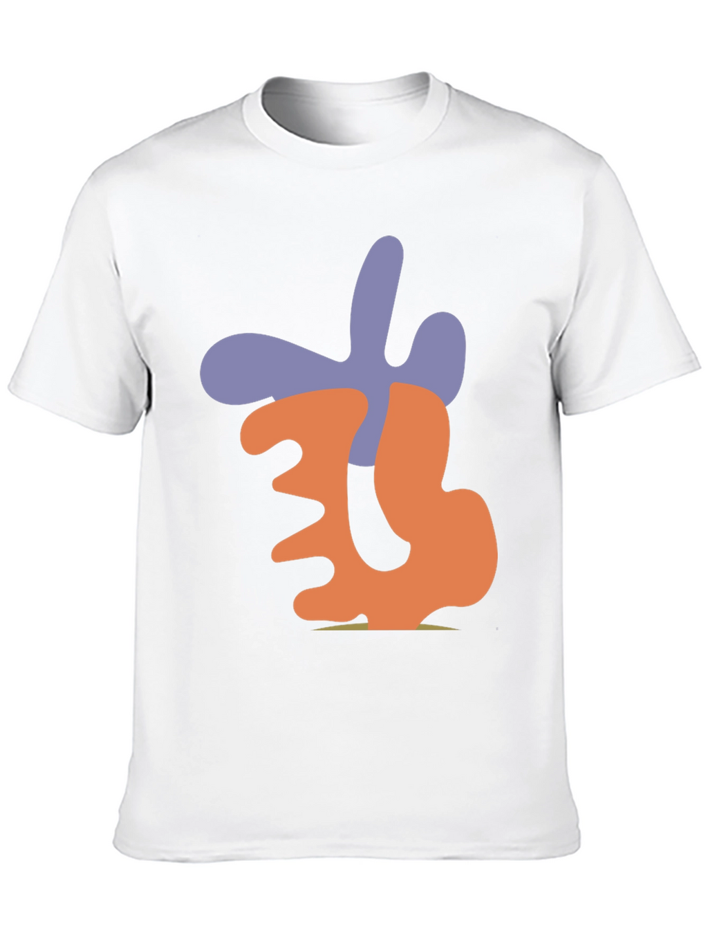 Abstract Graphic Print Black Casual T-Shirt
