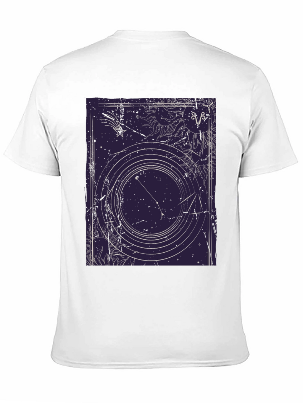 Aries Zodiac Sign Graphic Print T-Shirt