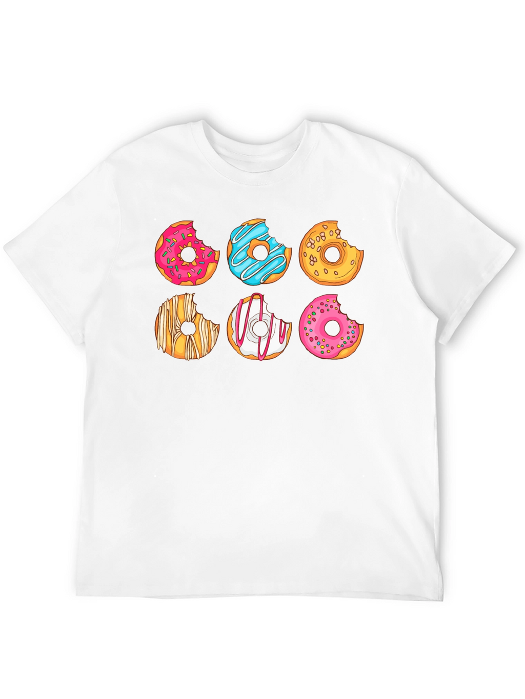 Donut Graphic T-Shirt - Sweet Treat Style!