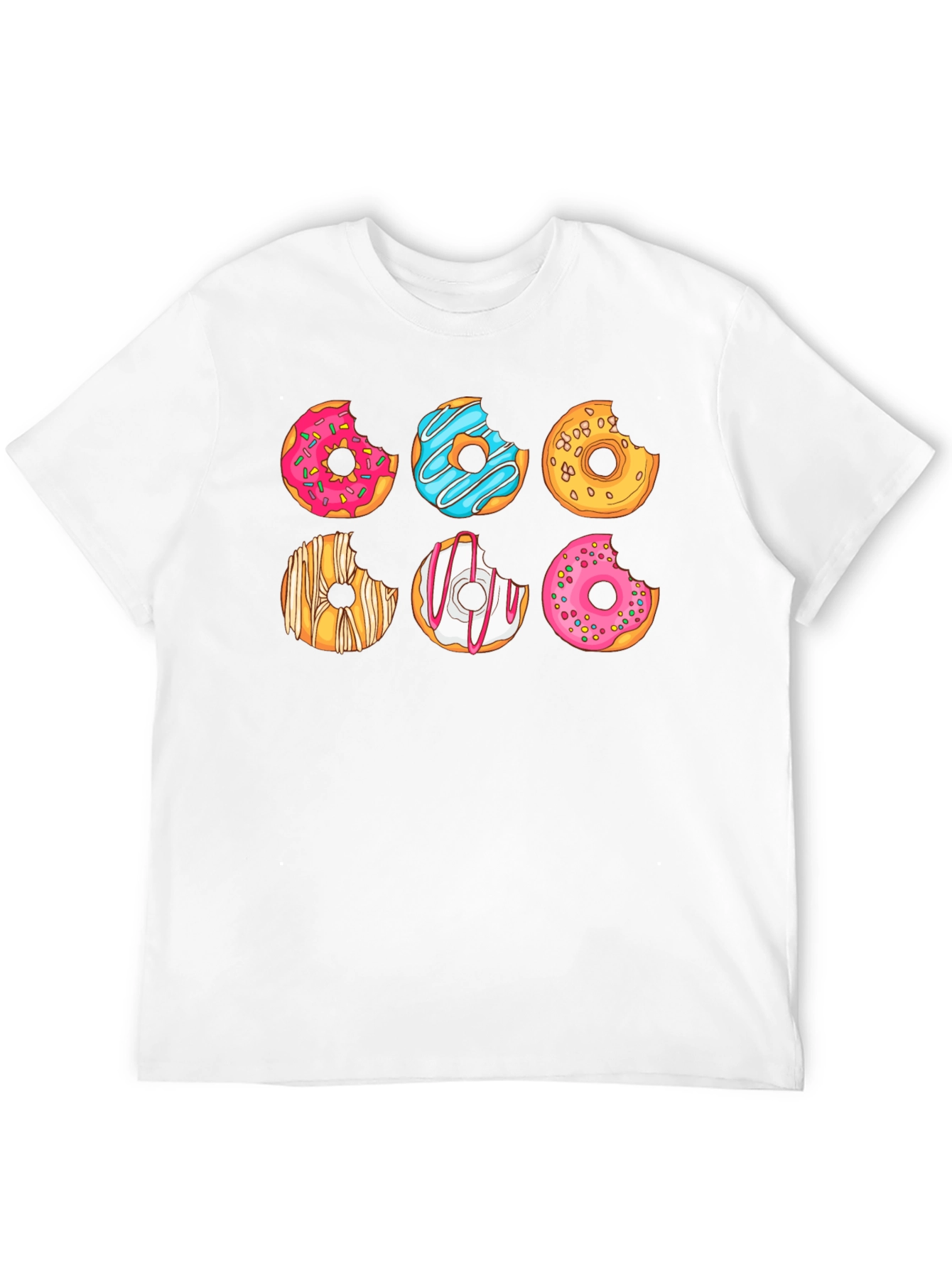Donut Graphic T-Shirt - Sweet Treat Style!