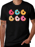 Donut Graphic T-Shirt - Sweet Treat Style!