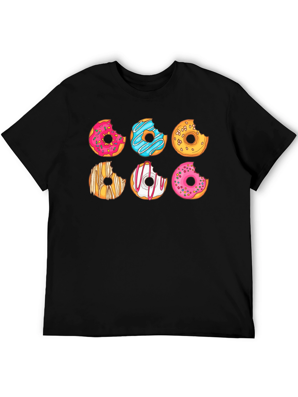 Donut Graphic T-Shirt - Sweet Treat Style!