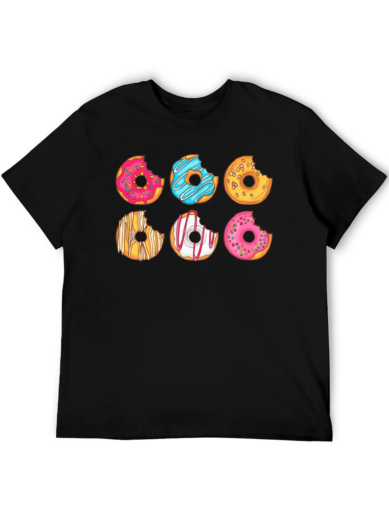 Donut Graphic T-Shirt - Sweet Treat Style!