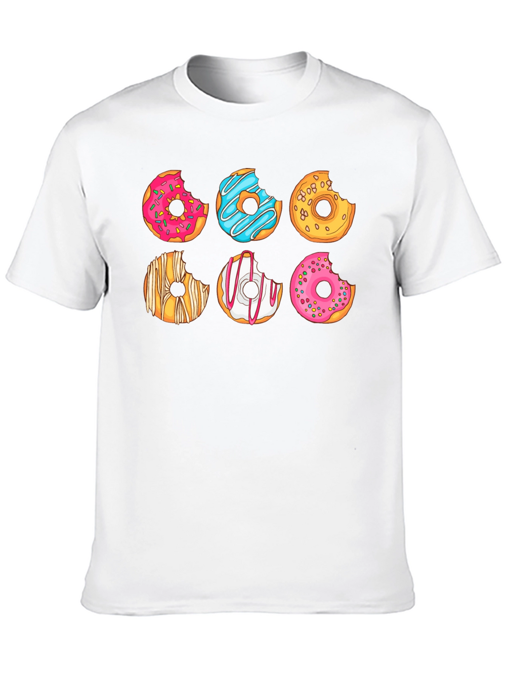 Donut Graphic T-Shirt - Sweet Treat Style!