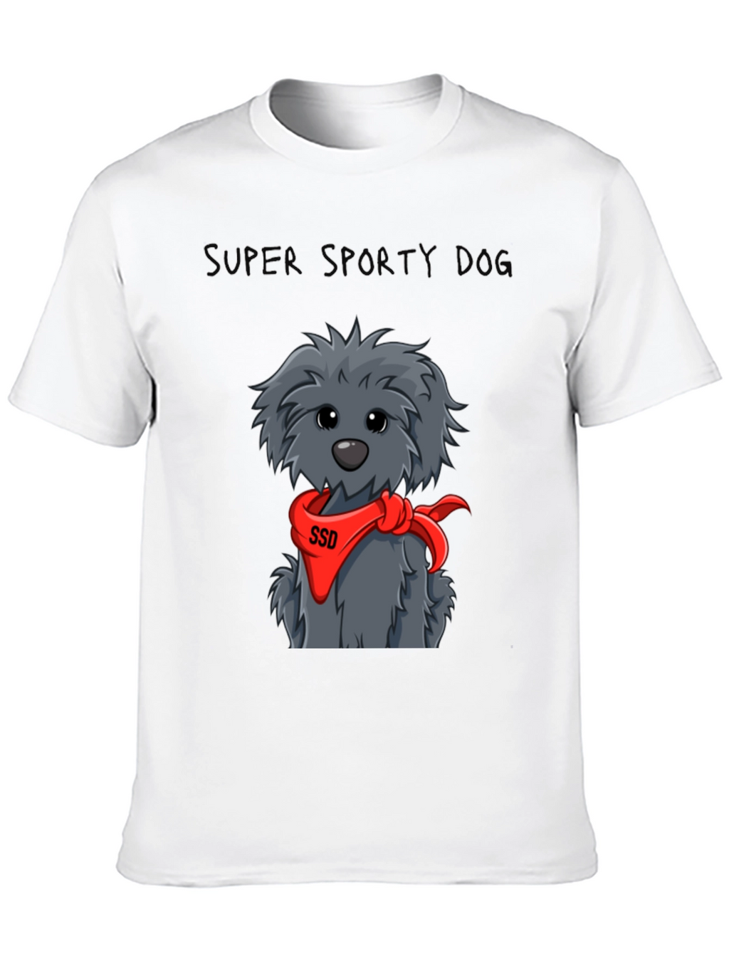 Super Sporty Dog Graphic Tee
