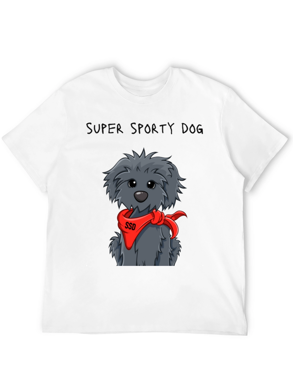 Super Sporty Dog Graphic Tee