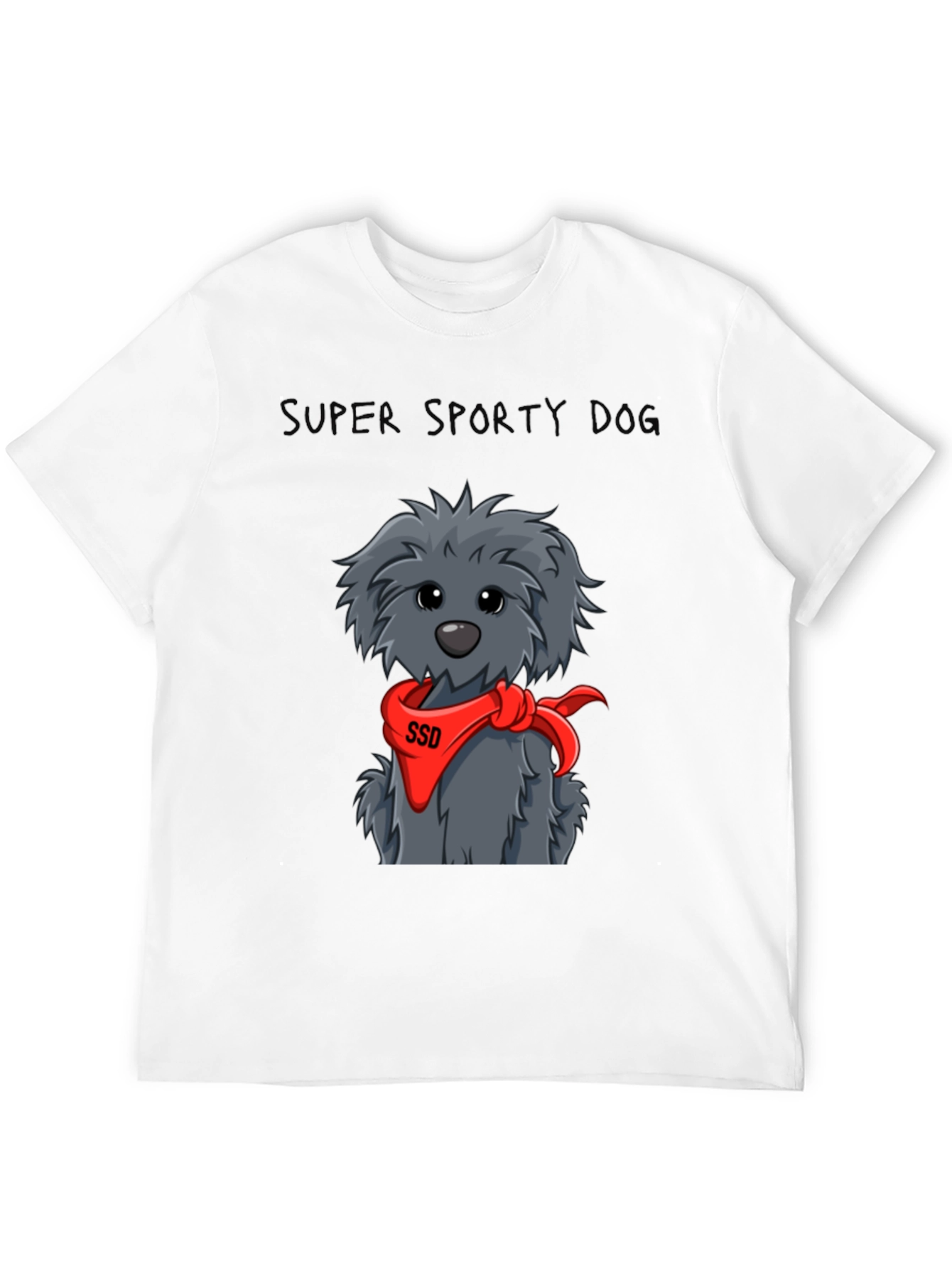 Super Sporty Dog Graphic Tee