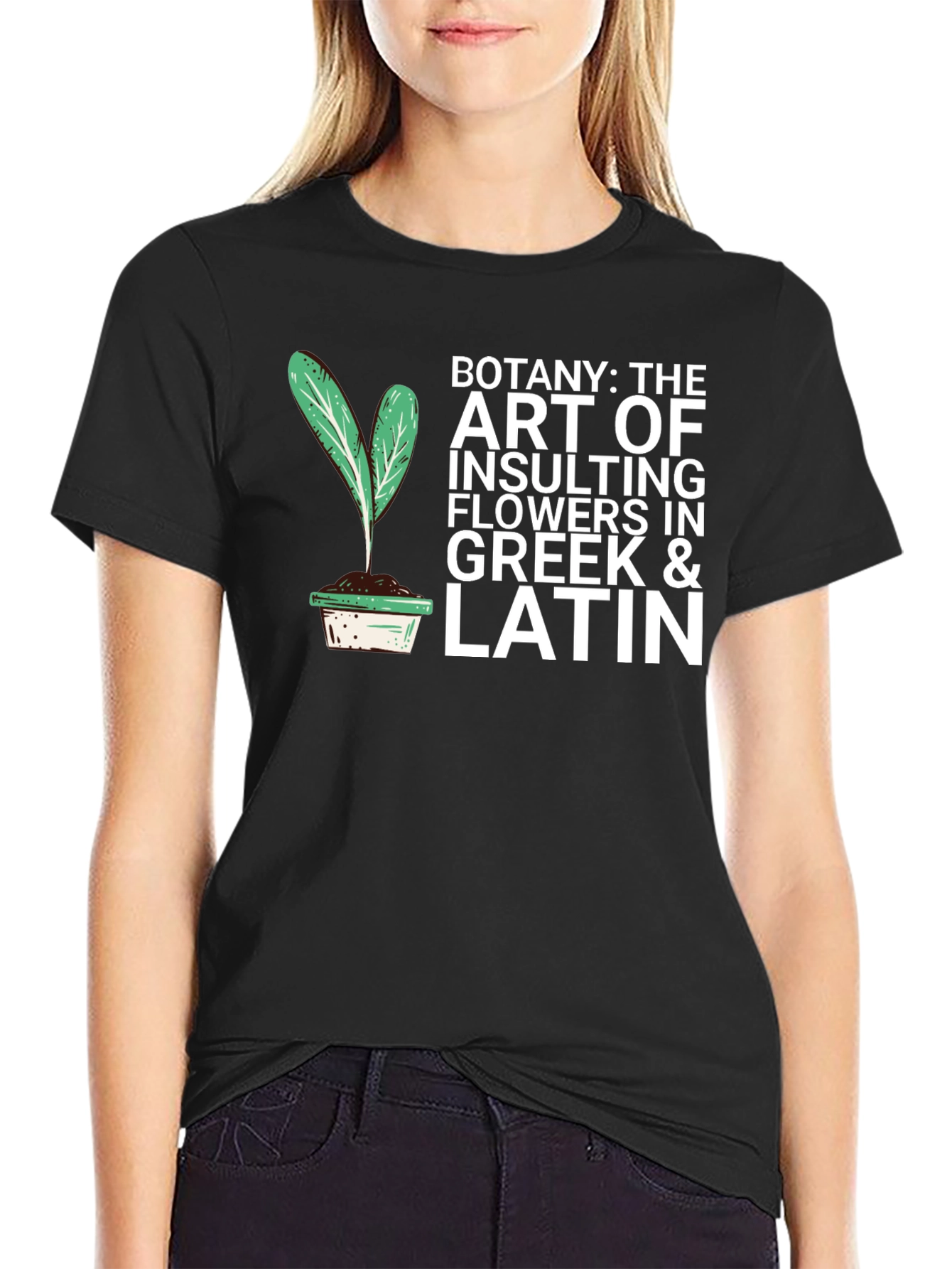 Botany Insulting Flowers T-Shirt