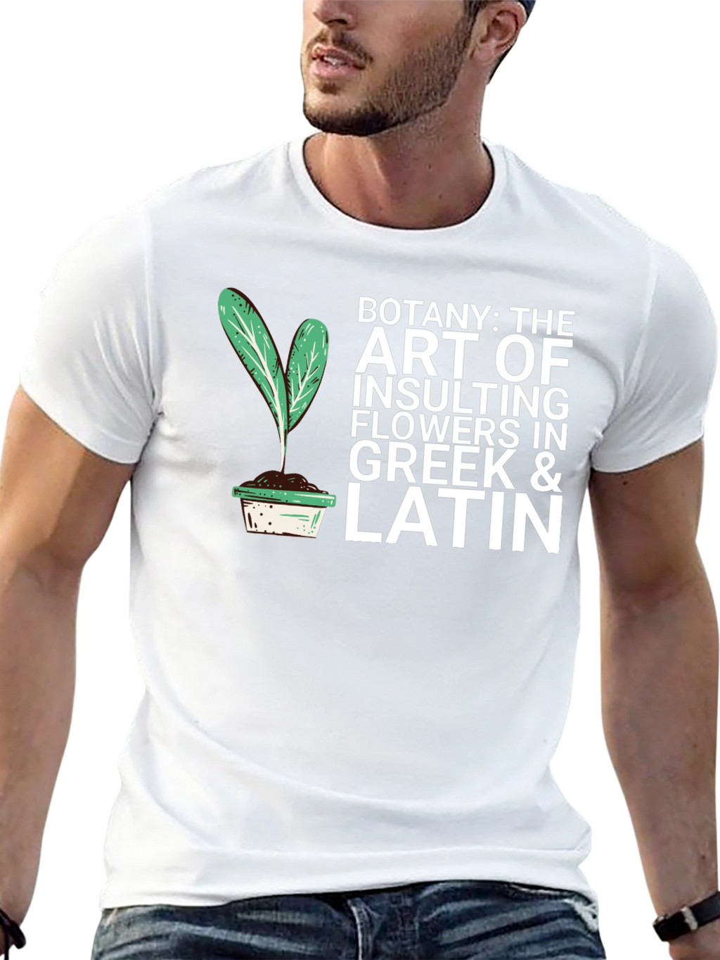 Botany Insulting Flowers T-Shirt