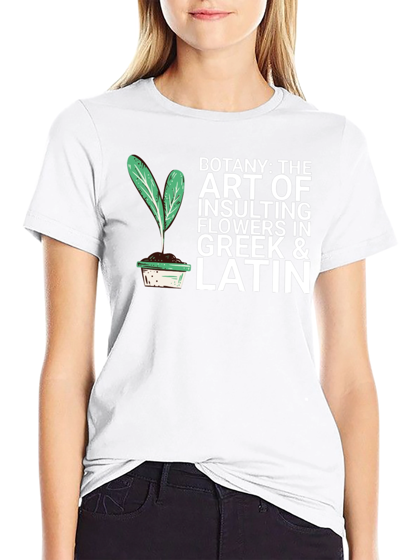 Botany Insulting Flowers T-Shirt