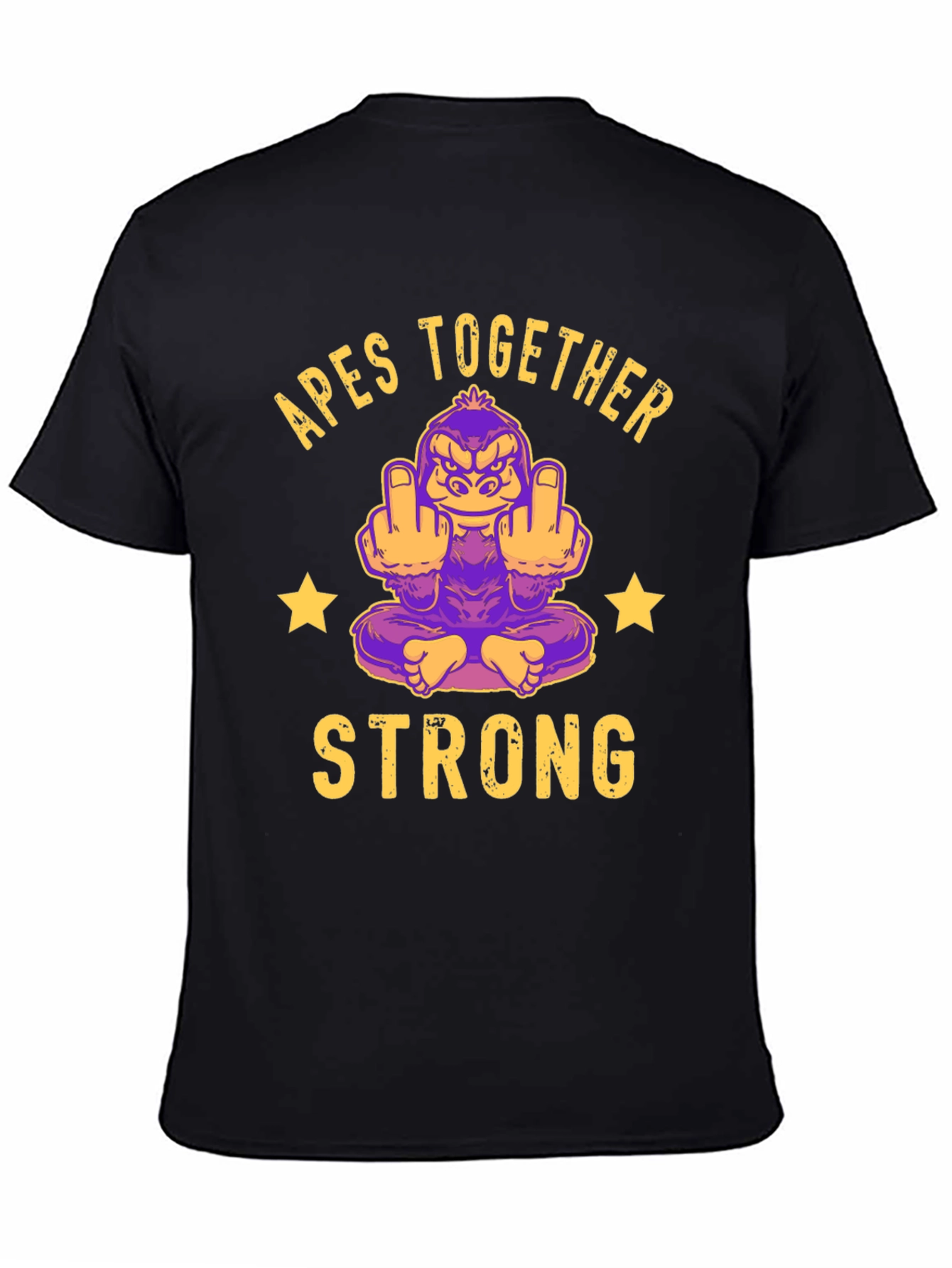 Apes Together Strong Graphic Tee - Funny Gorilla T-Shirt