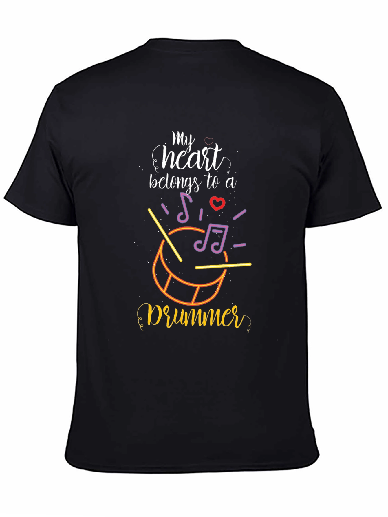 My Heart Belongs To A Drummer T-Shirt