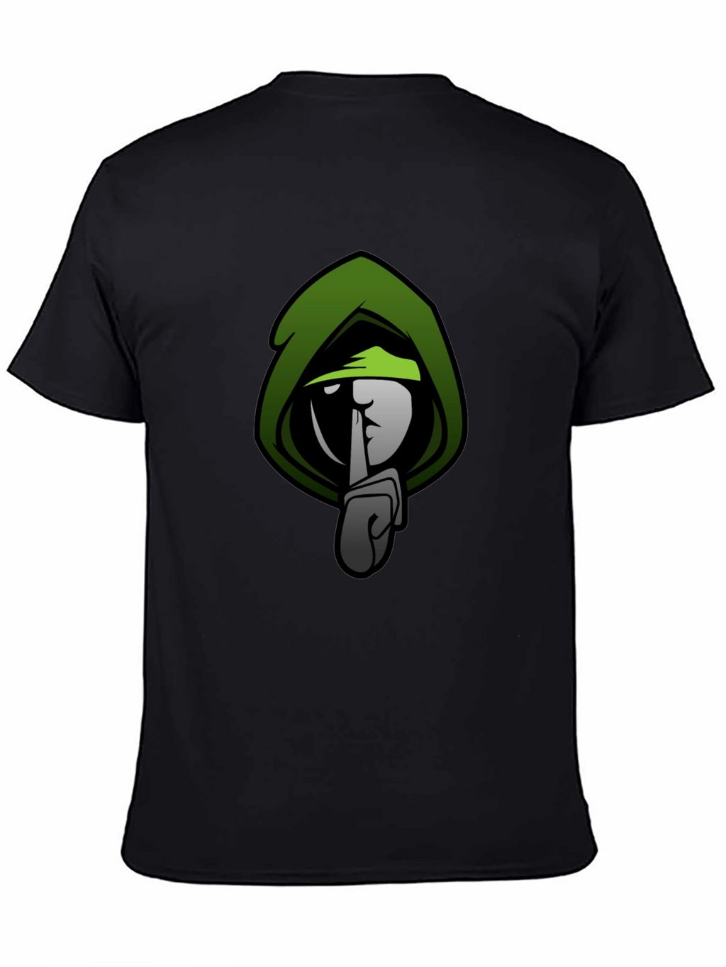 Stealth Mode Graphic T-Shirt - Green & Black