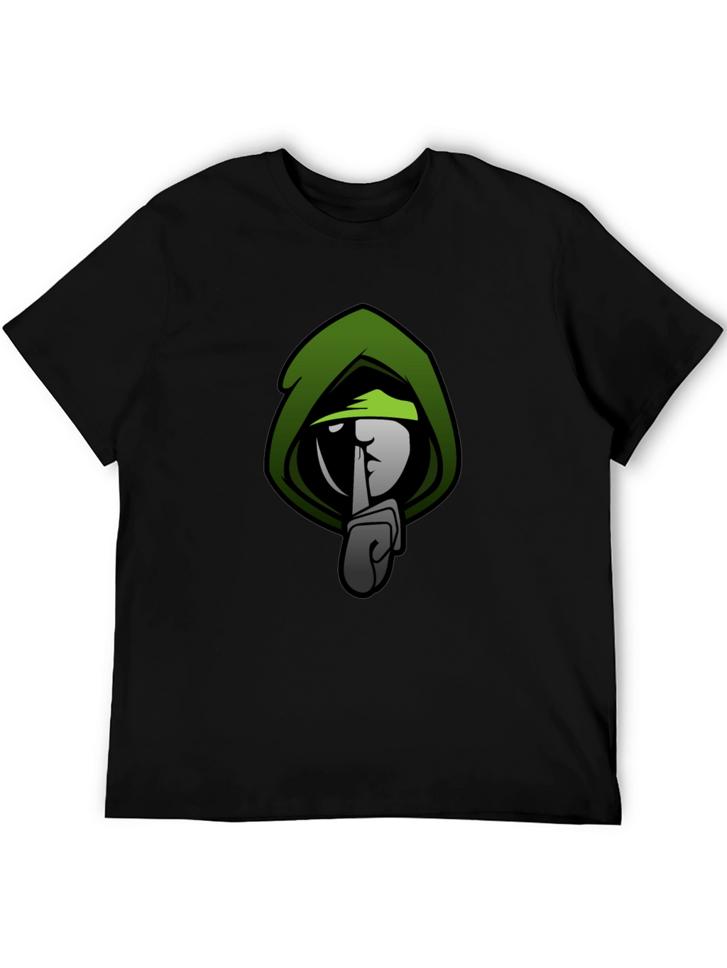Stealth Mode Graphic T-Shirt - Green & Black
