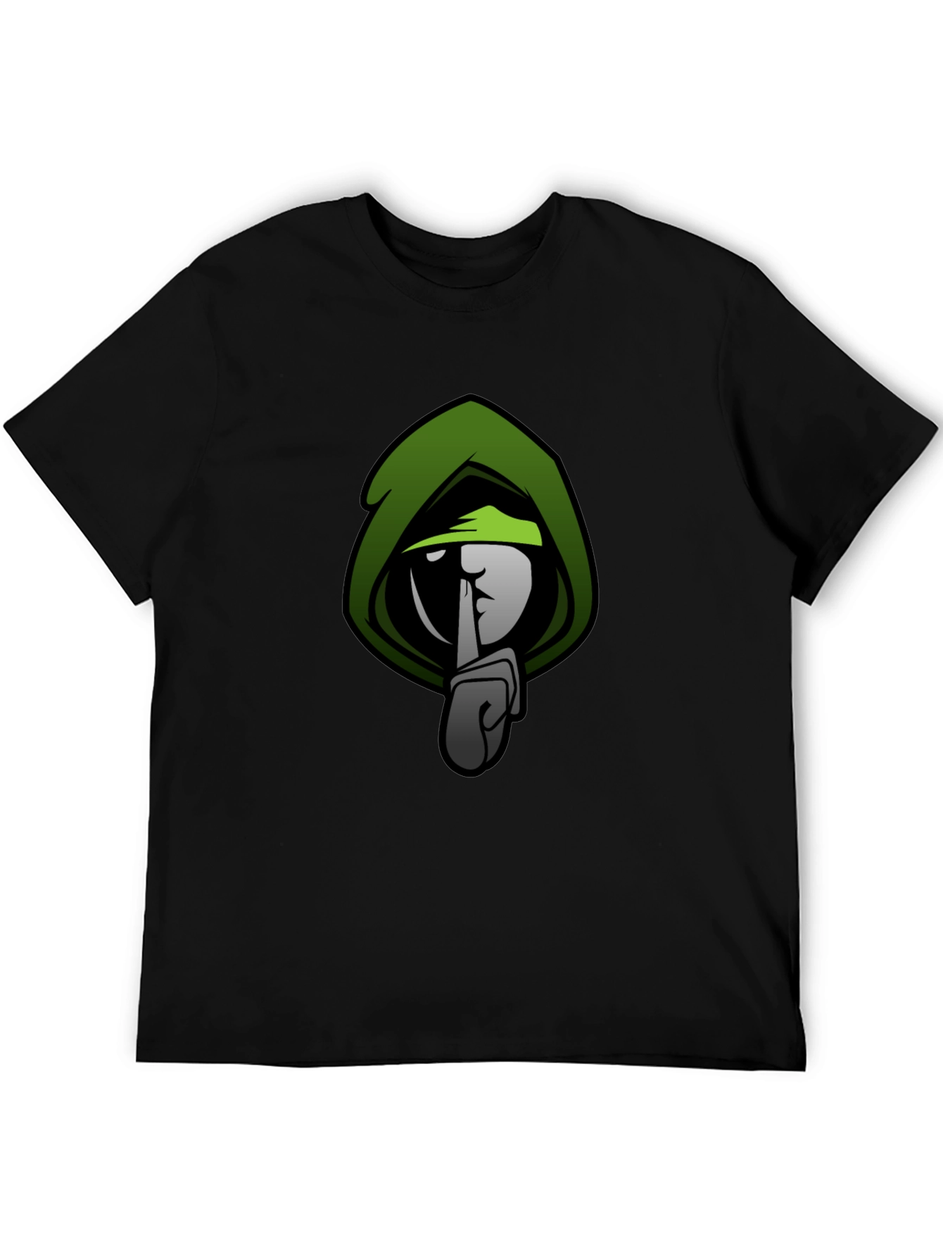 Stealth Mode Graphic T-Shirt - Green & Black