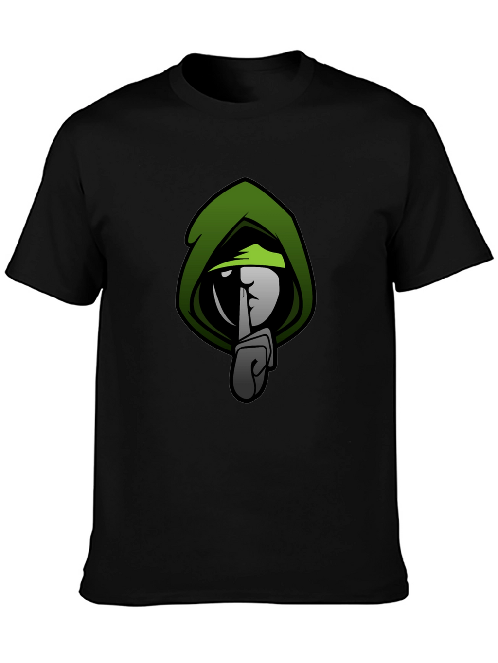 Stealth Mode Graphic T-Shirt - Green & Black