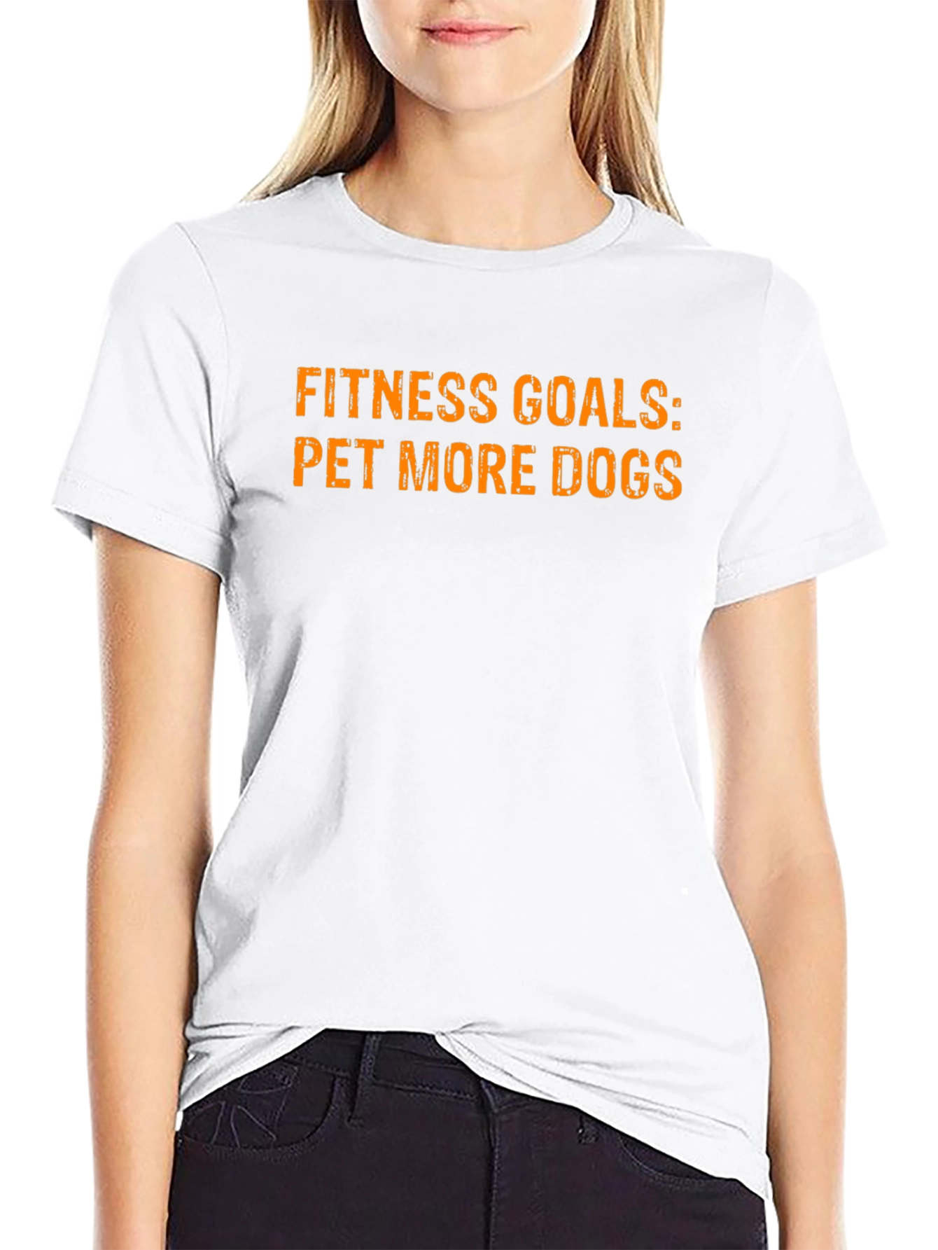 Fitness Goals: Pet More Dogs - Graphic Tee