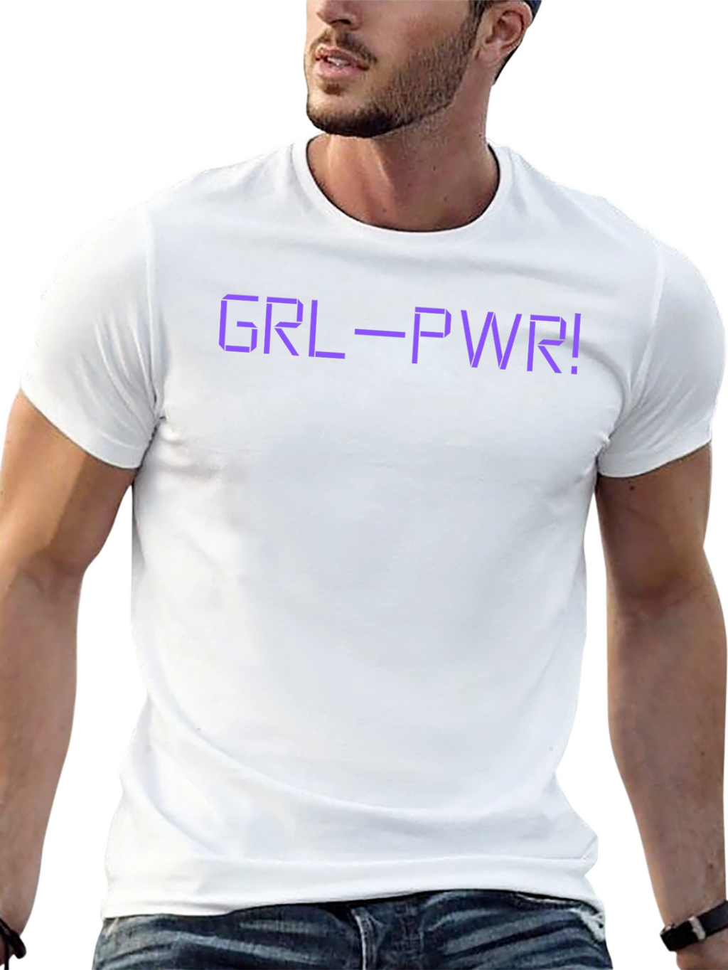 GRL-PWR! Graphic Tee - Empowering Style