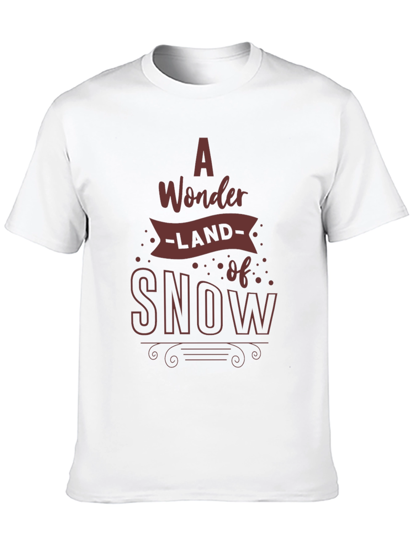 A Wonderland of Snow Graphic Tee