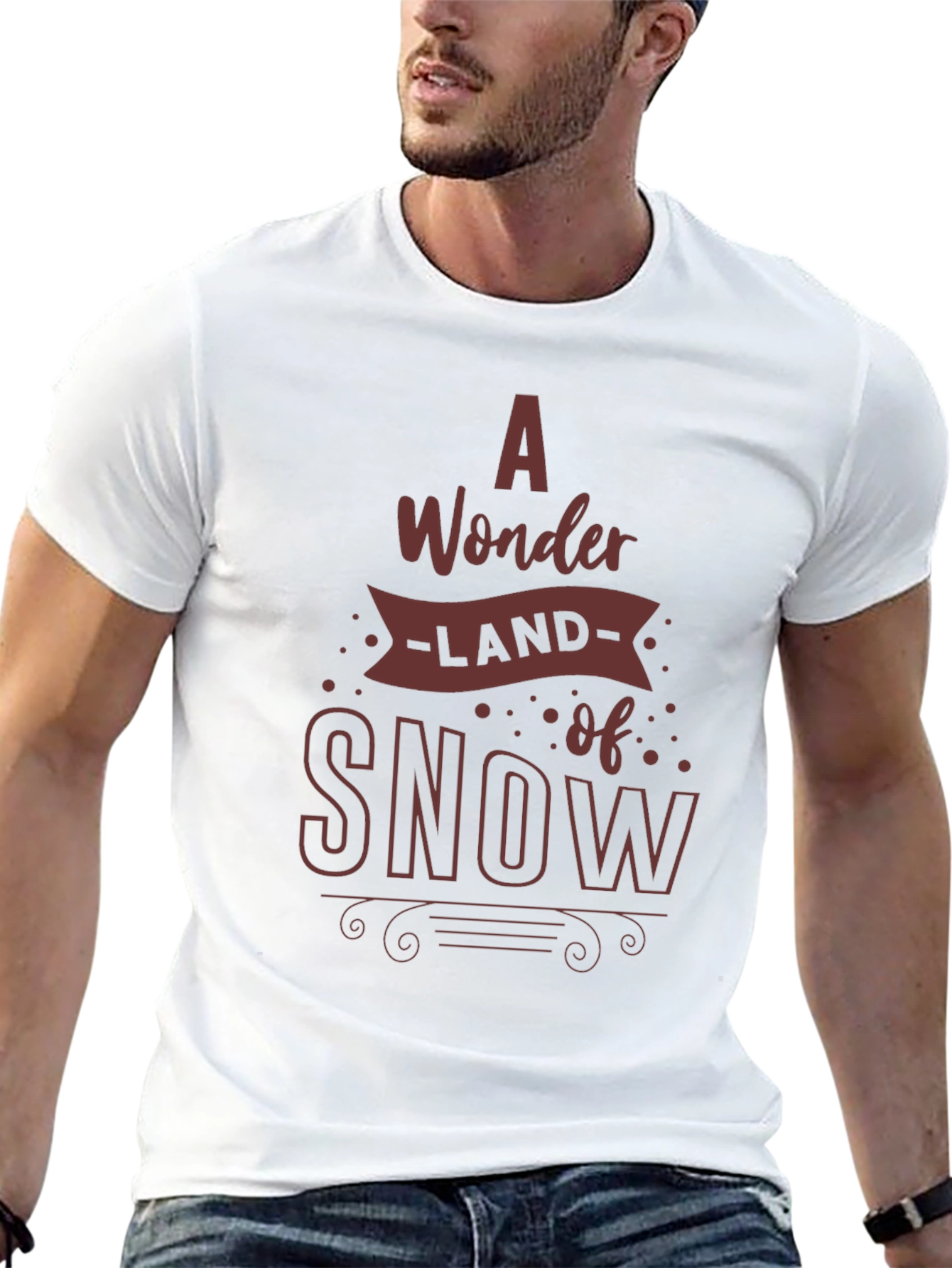 A Wonderland of Snow Graphic Tee
