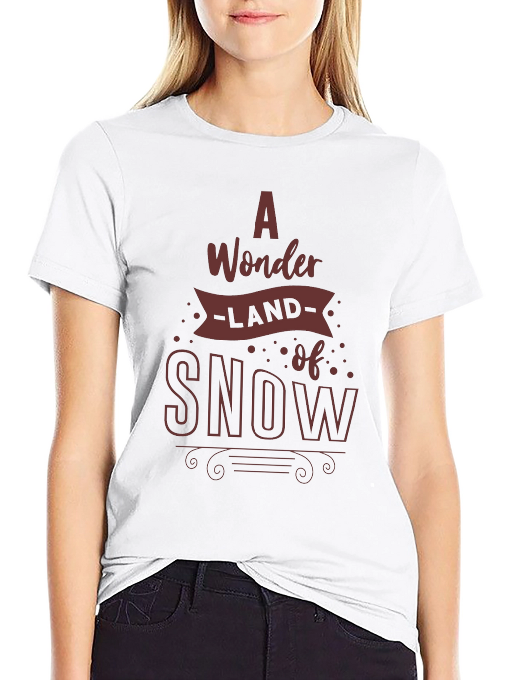 A Wonderland of Snow Graphic Tee