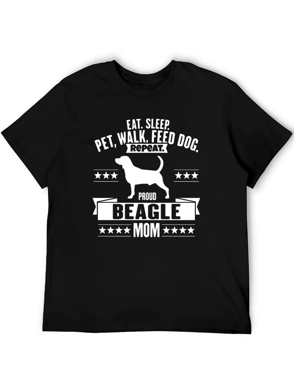 Proud Beagle Mom T-Shirt