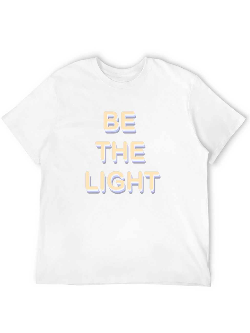 Be The Light Graphic Tee - Stylish Black T-Shirt