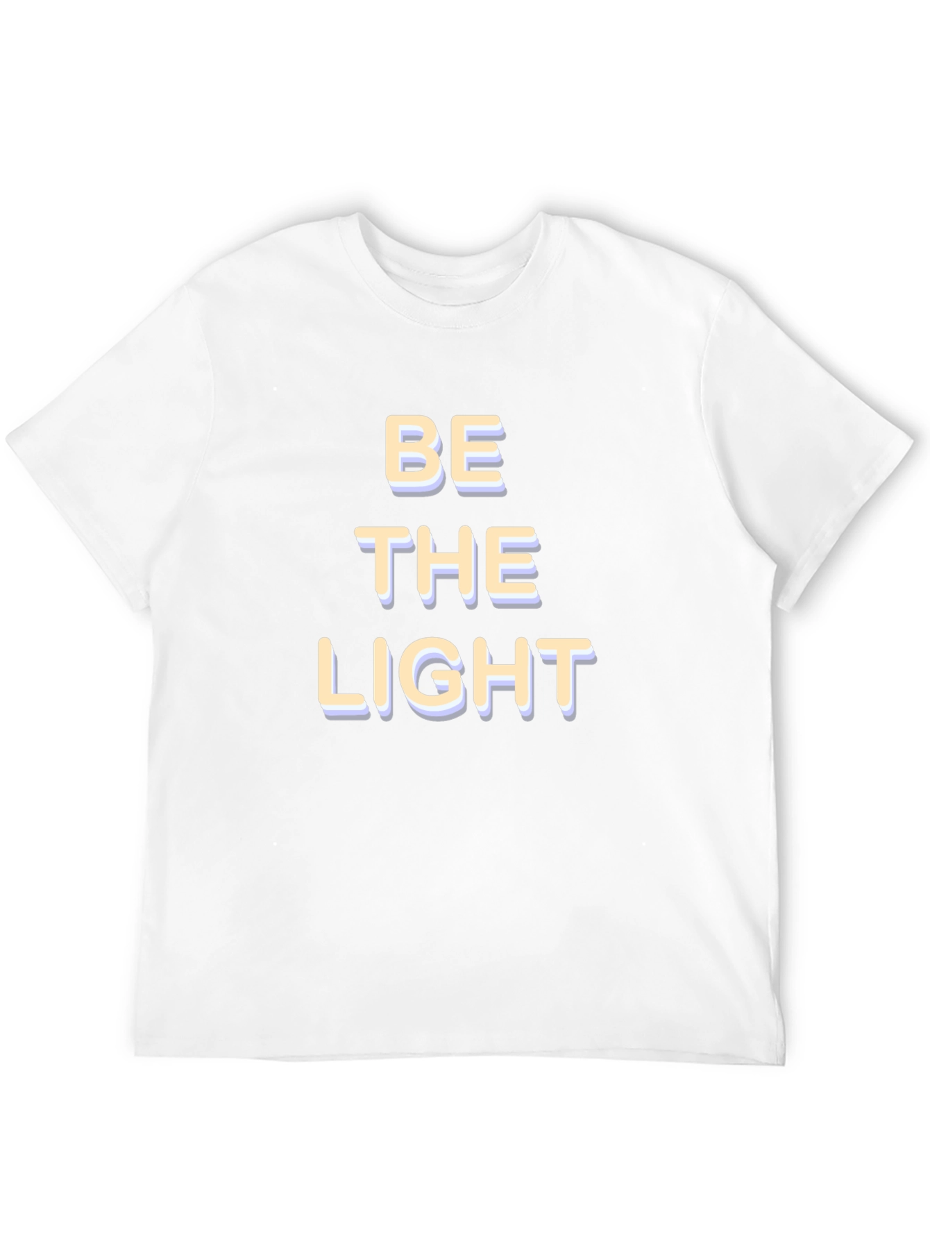 Be The Light Graphic Tee - Stylish Black T-Shirt