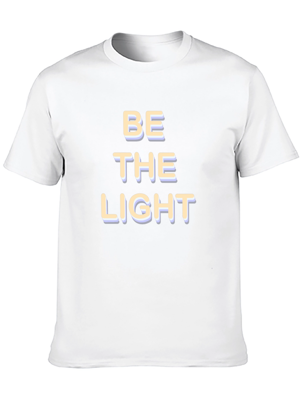 Be The Light Graphic Tee - Stylish Black T-Shirt