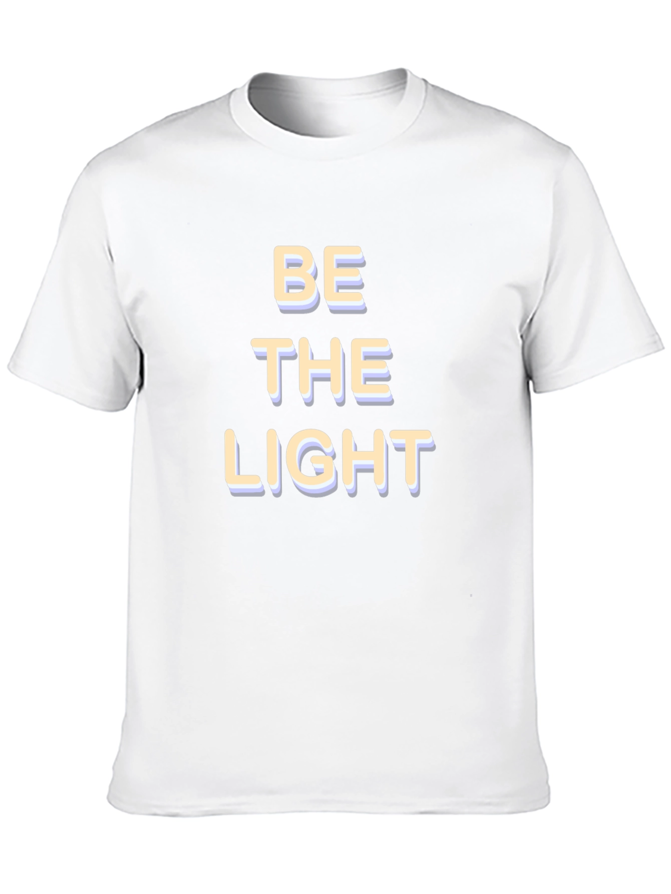 Be The Light Graphic Tee - Stylish Black T-Shirt