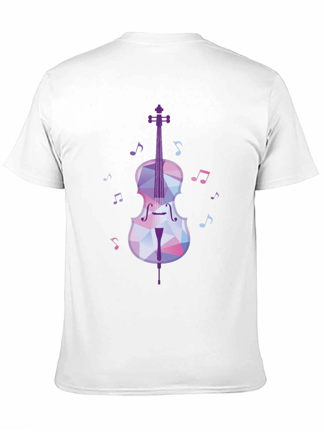 Musical Cello Graphic Tee - Black