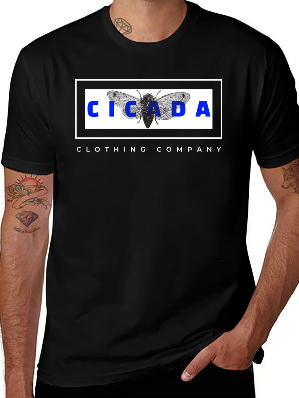 Cicada Clothing Company Black T-Shirt