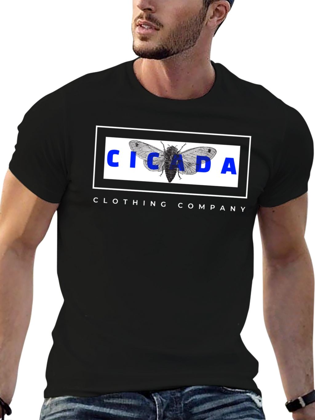 Cicada Clothing Company Black T-Shirt