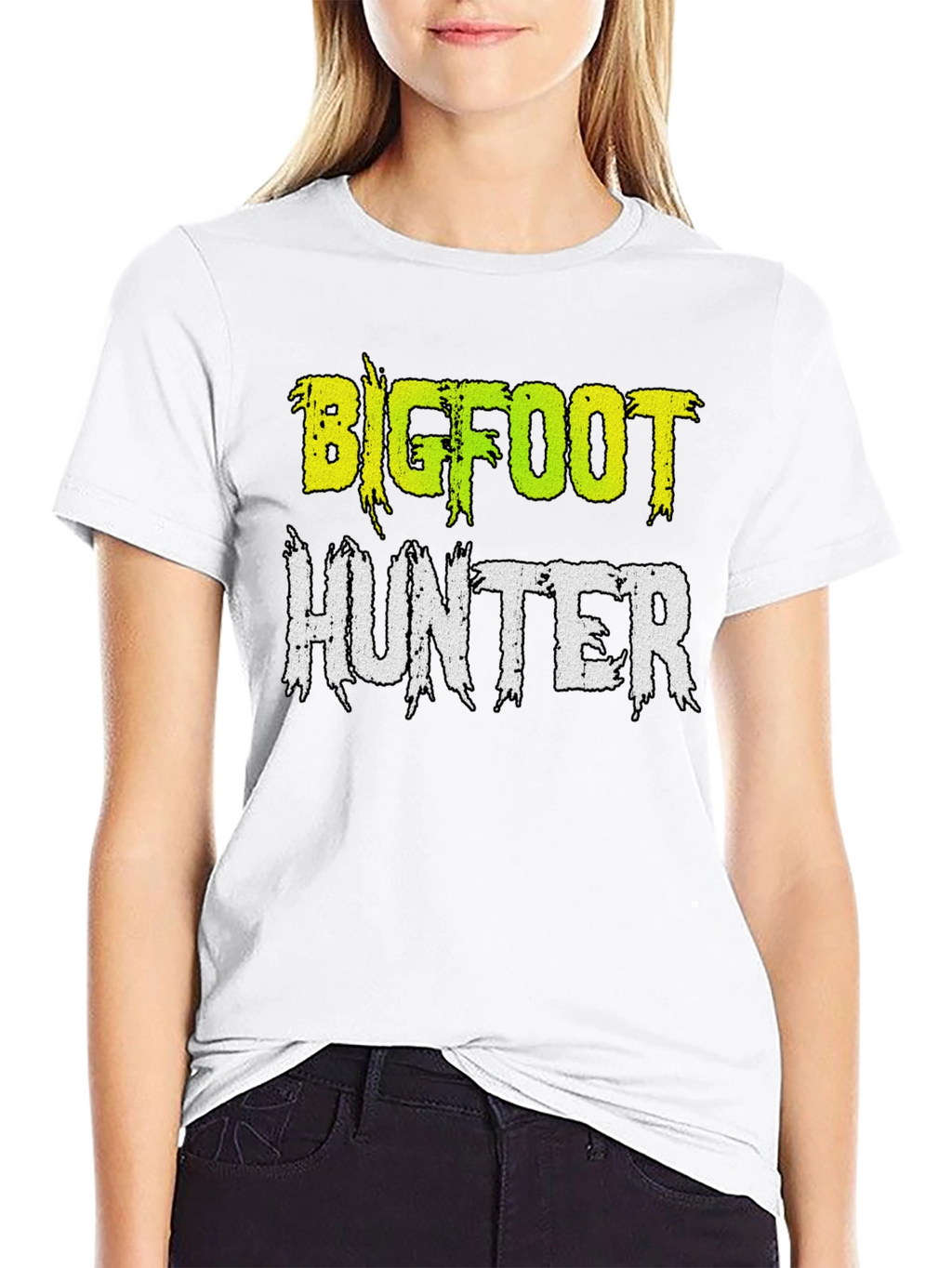 Bigfoot Hunter Graphic T-Shirt | Sasquatch Tee