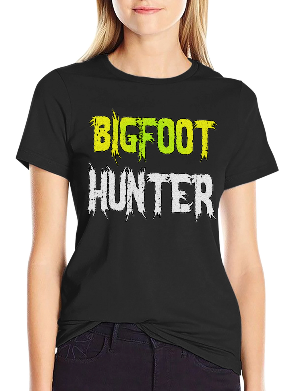 Bigfoot Hunter Graphic T-Shirt | Sasquatch Tee