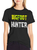 Bigfoot Hunter Graphic T-Shirt | Sasquatch Tee