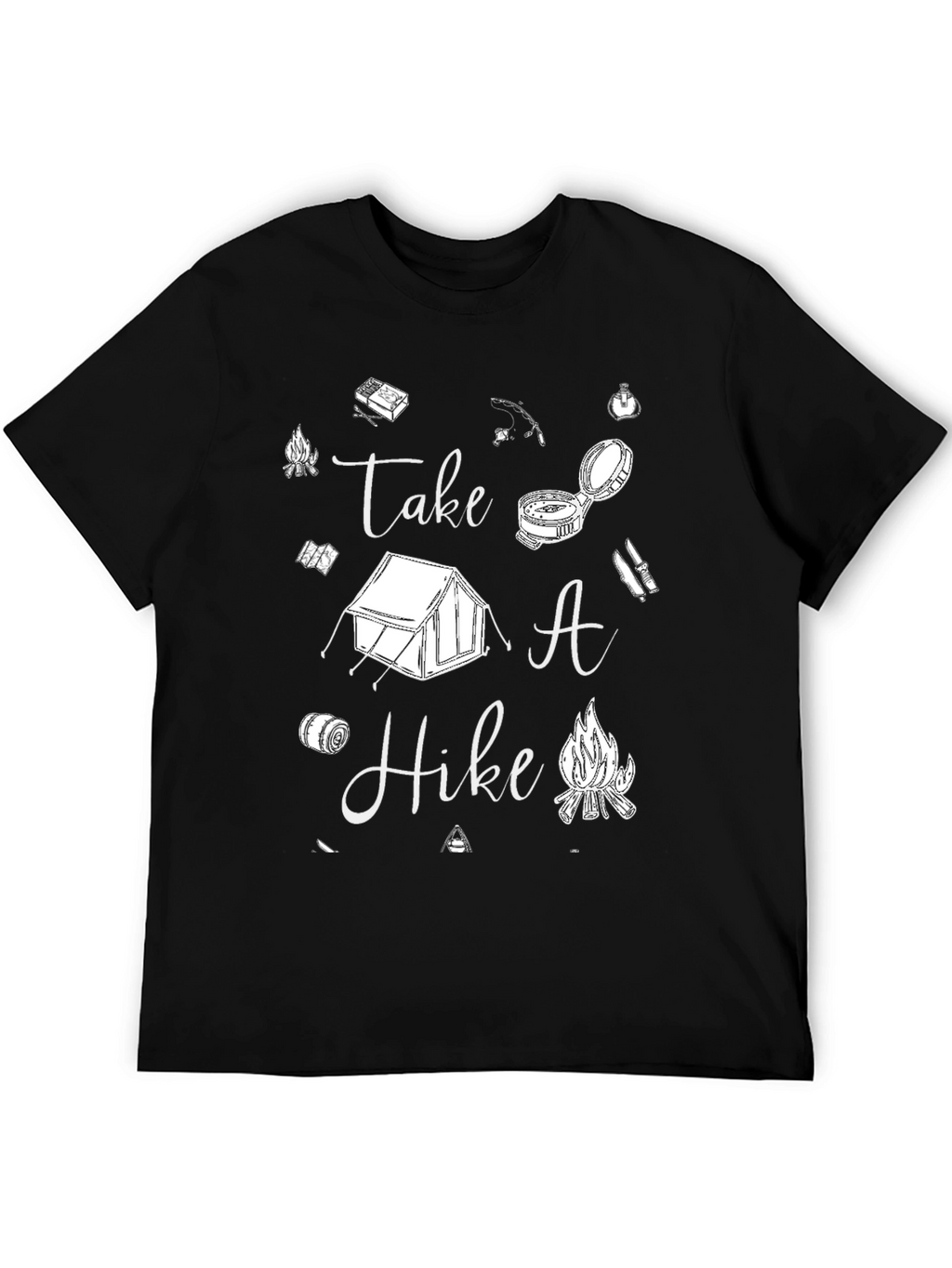 Take A Hike Graphic Tee - Camping Lovers T-Shirt