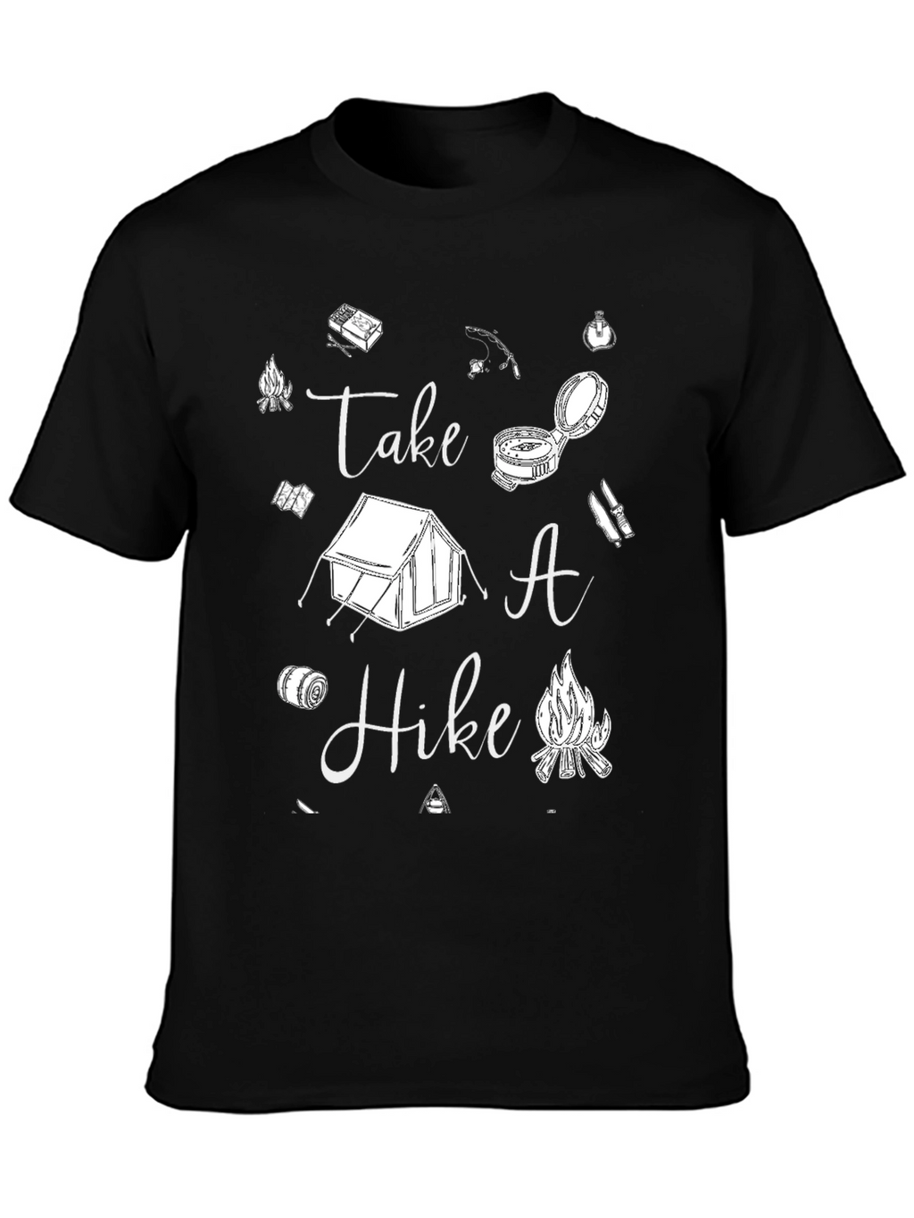 Take A Hike Graphic Tee - Camping Lovers T-Shirt