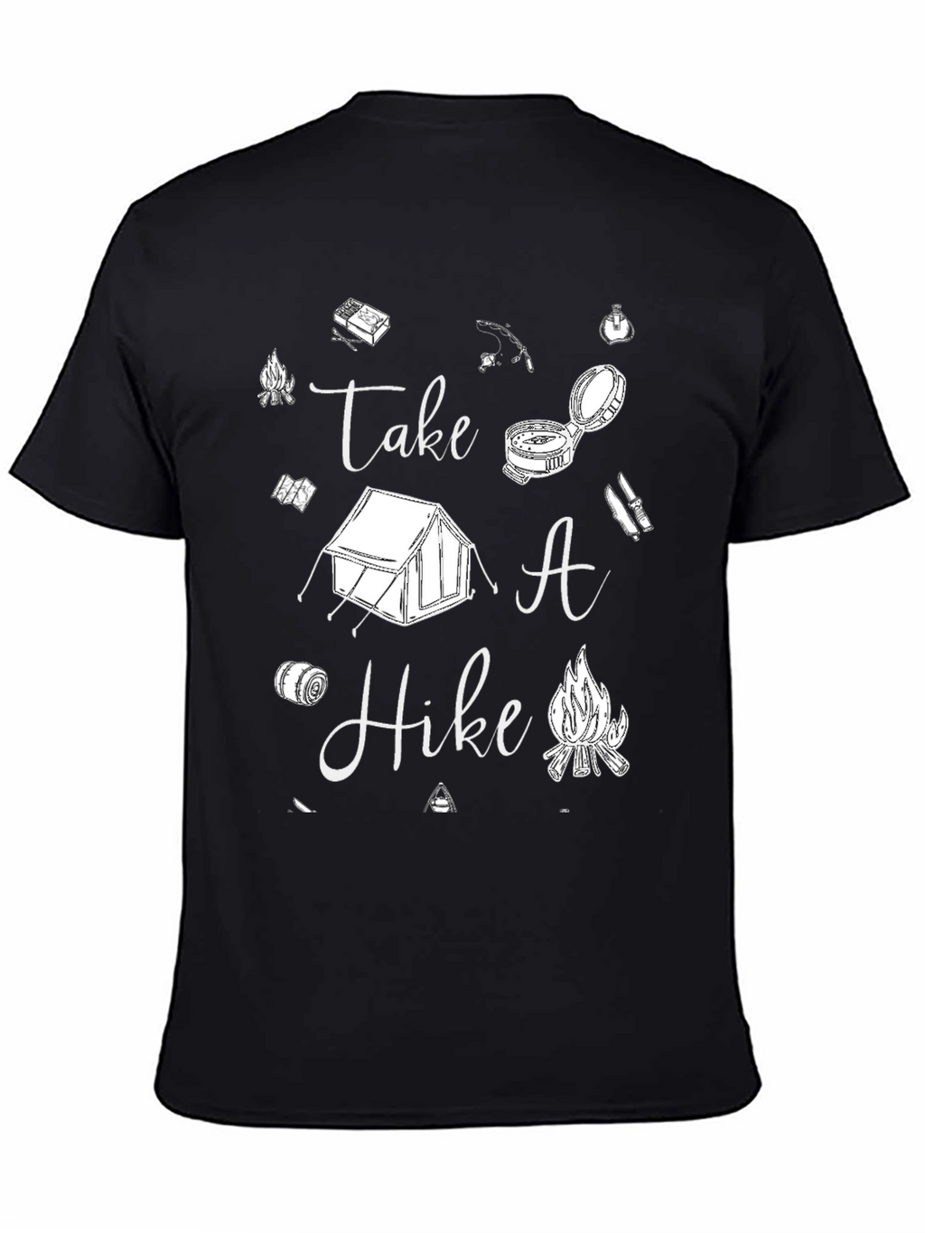 Take A Hike Graphic Tee - Camping Lovers T-Shirt