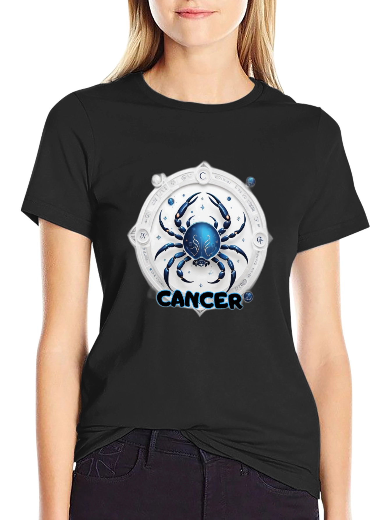 Cancer Zodiac T-Shirt - Astrology Graphic Tee
