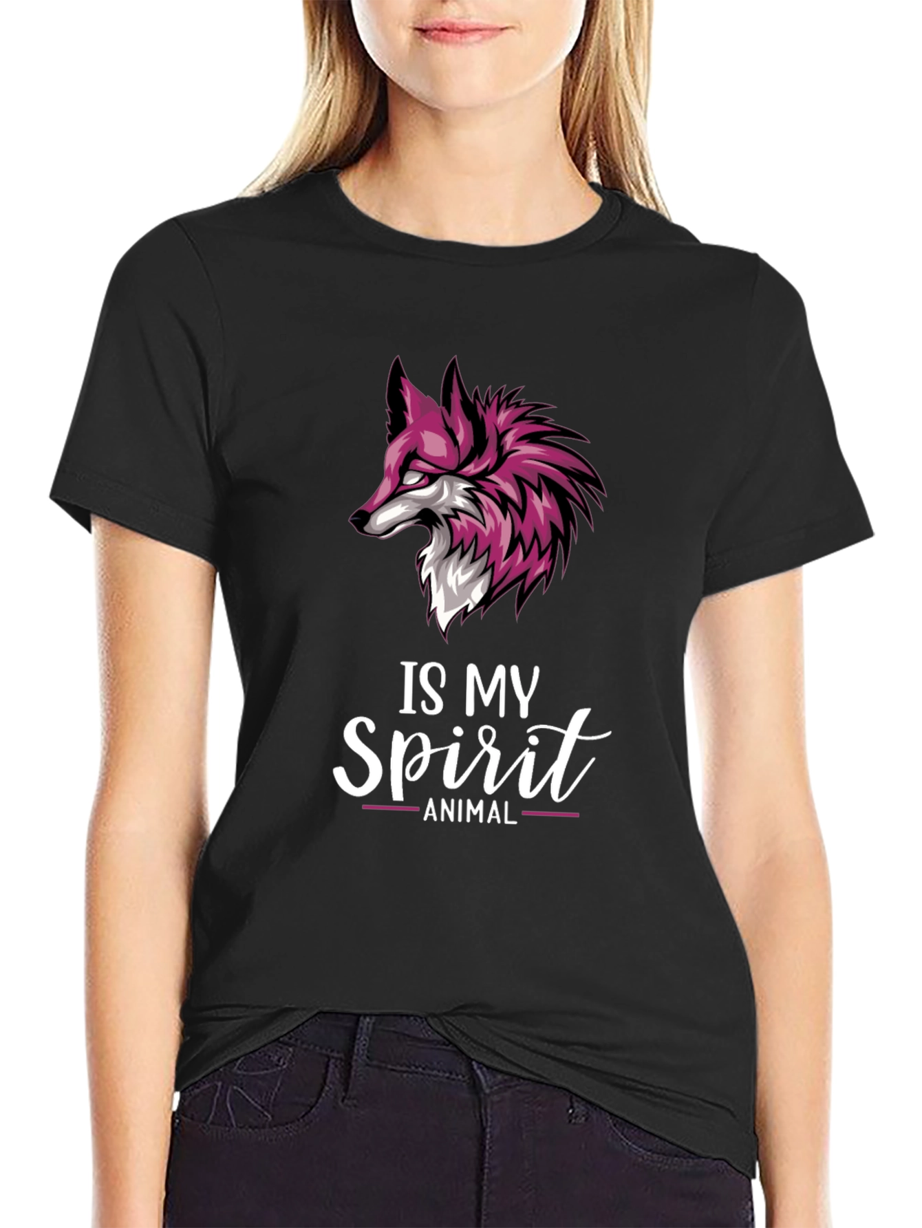 Fox Spirit Animal Graphic Tee - Unisex