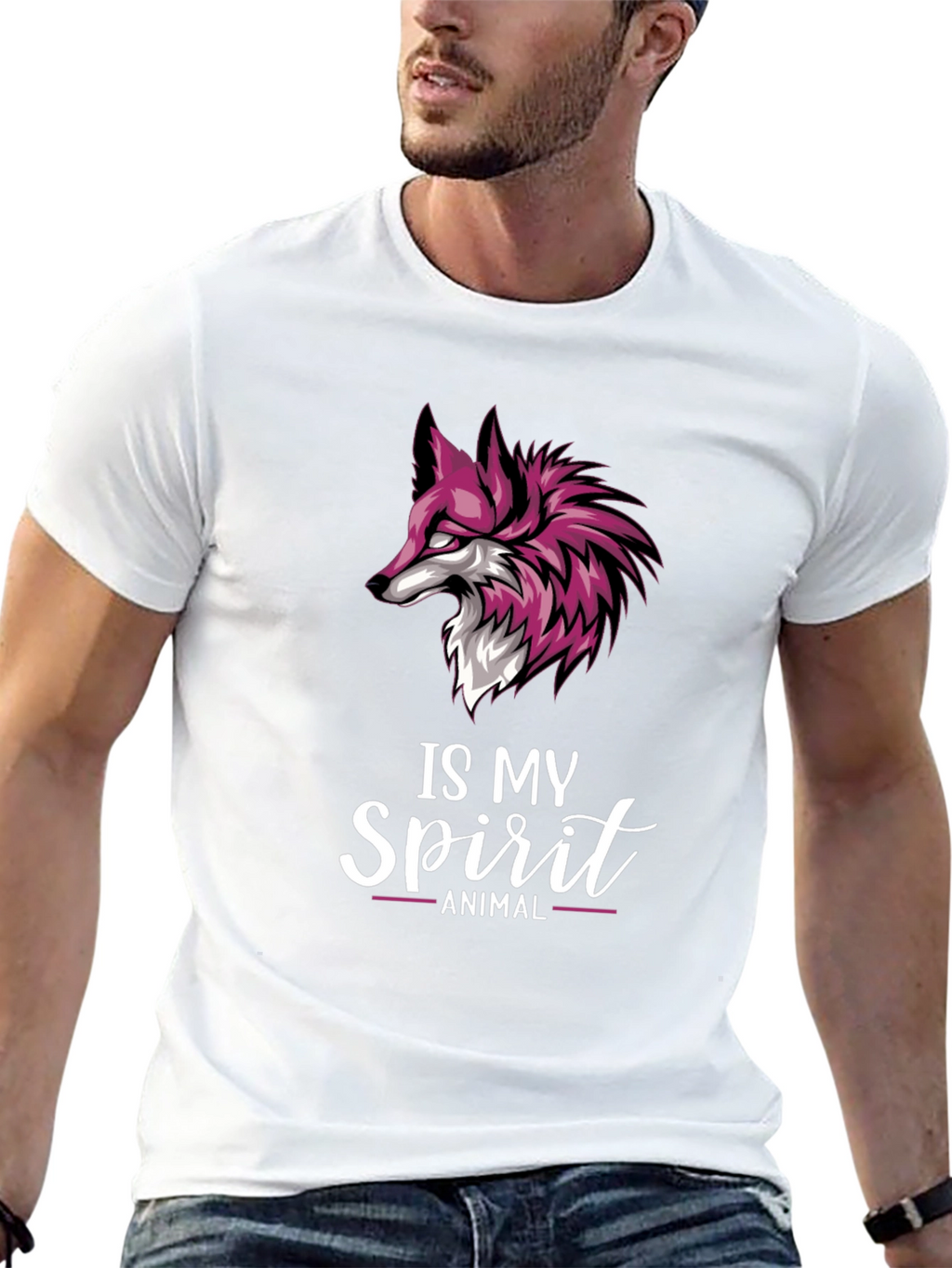 Fox Spirit Animal Graphic Tee - Unisex