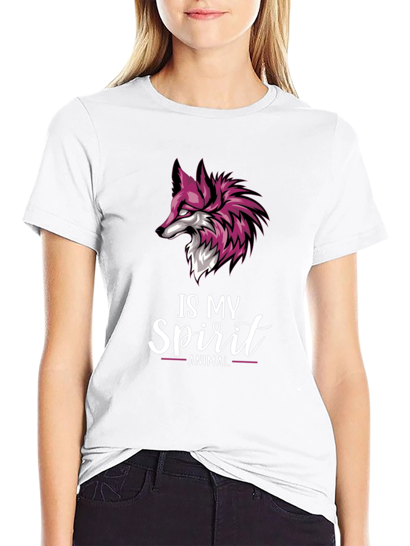 Fox Spirit Animal Graphic Tee - Unisex